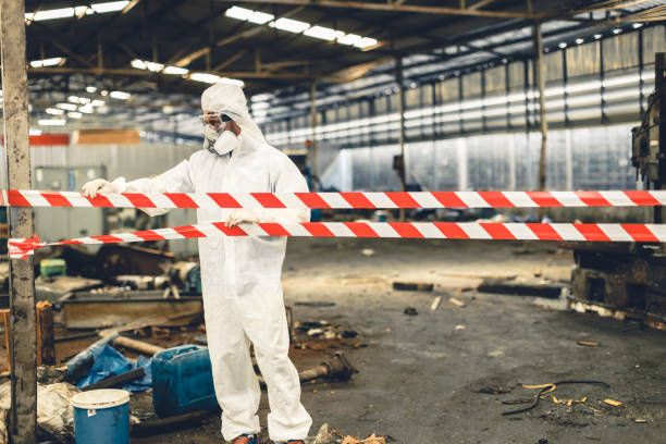 Professional Biohazard technician working in Parker, SD
